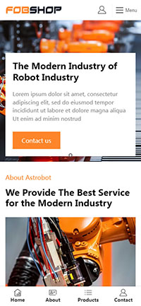 手機(jī)端B2B外貿(mào)獨(dú)立站-人工智能工業(yè)自動(dòng)化網(wǎng)站